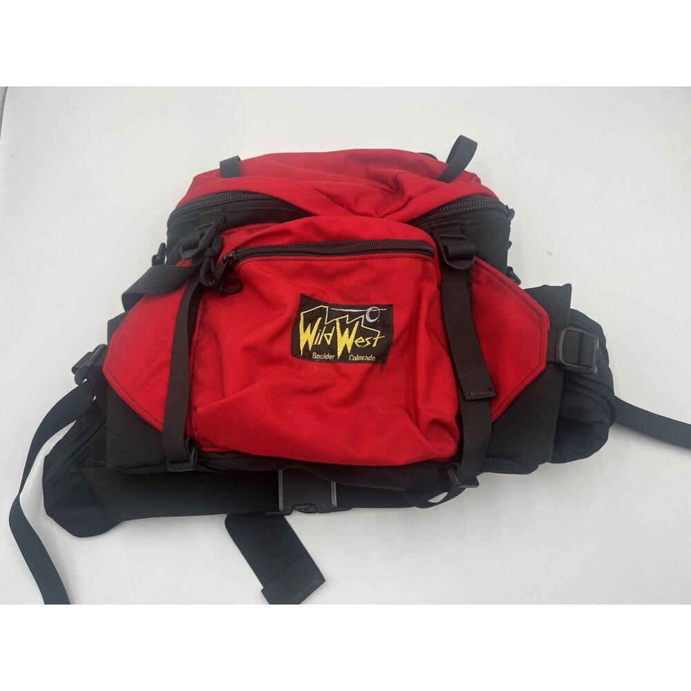 RARE VINTAGE WILD WEST BOULDER COLORADO HIKING WAIST Pouch BAG Travel Fanny Pack